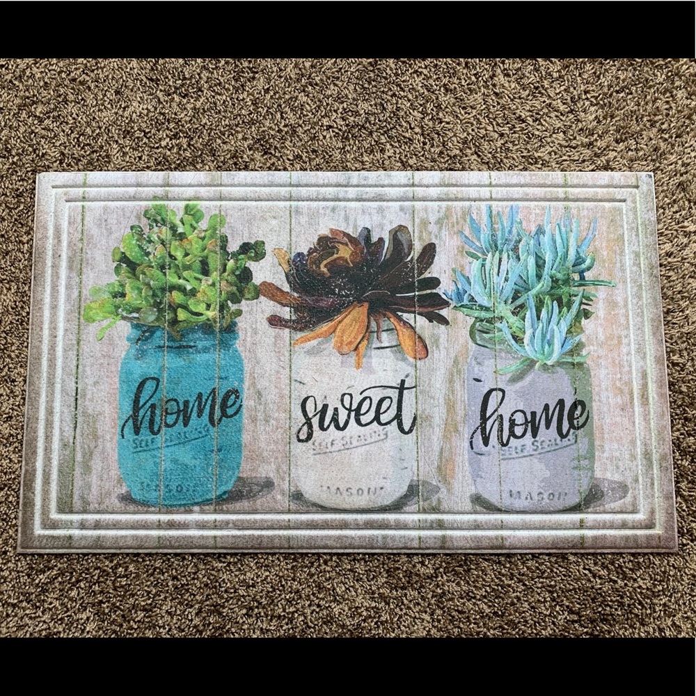 “Home Sweet Home” Welcome Mat